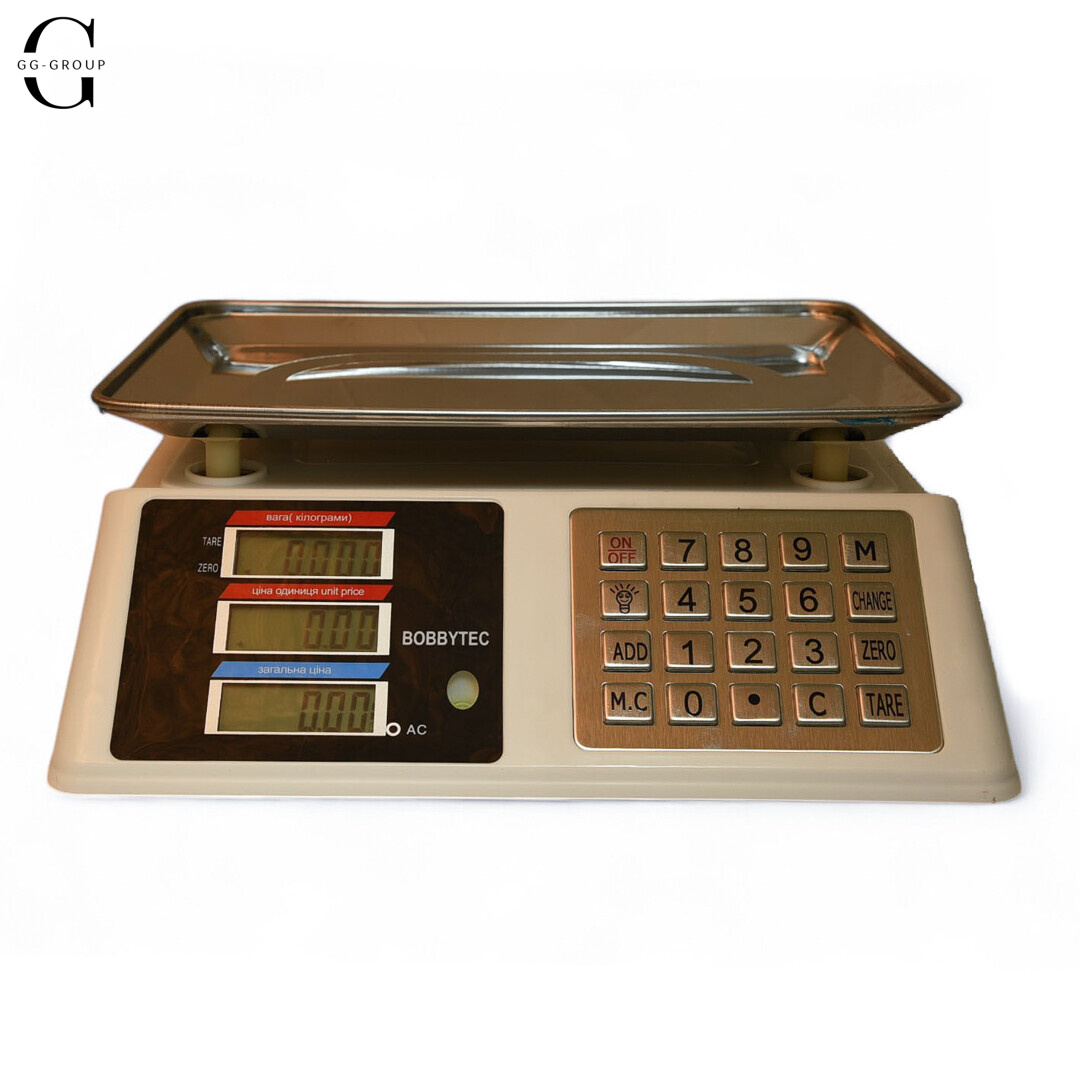 Электровесы со счетчиком цены на 6500mA (6,5Вт) Bobbytec BX-20